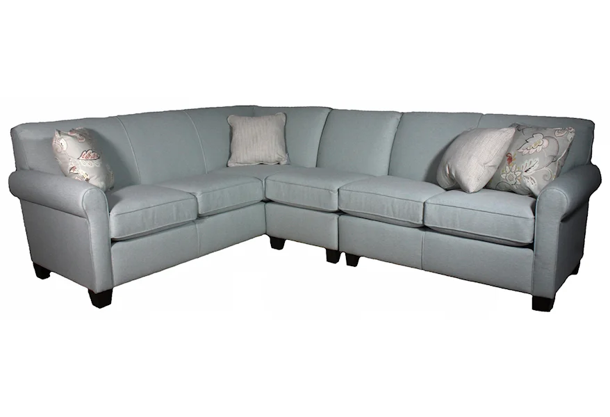 Angie 4630 3 Piece Sectional by England at Esprit Decor Home Furnishings